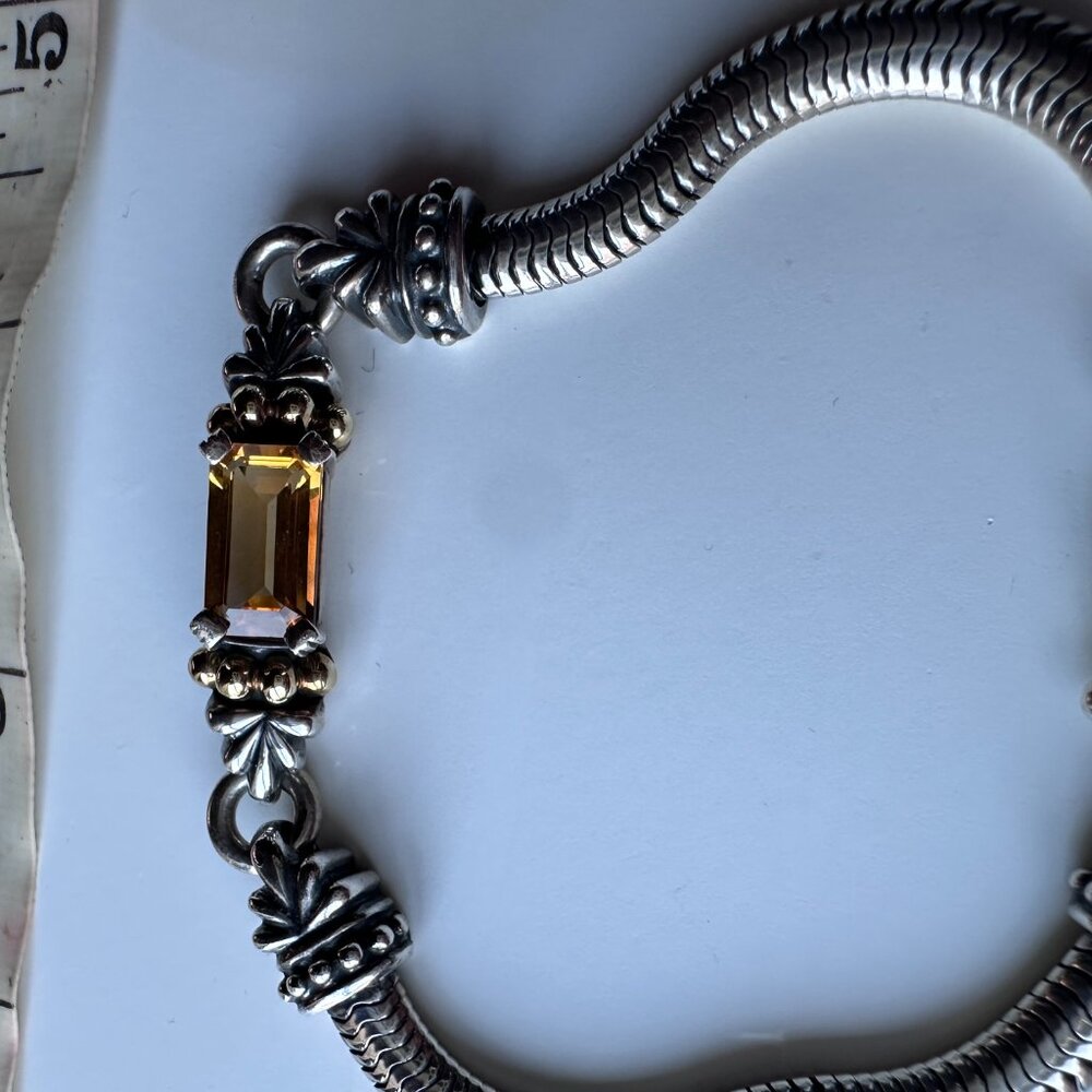 LAGOS Caviar Citrine Bracelet - Picture 9 of 10